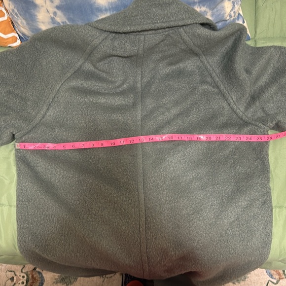 club monaco Double-Breasted Textured Relaxed Coat large - Picture 9 of 9